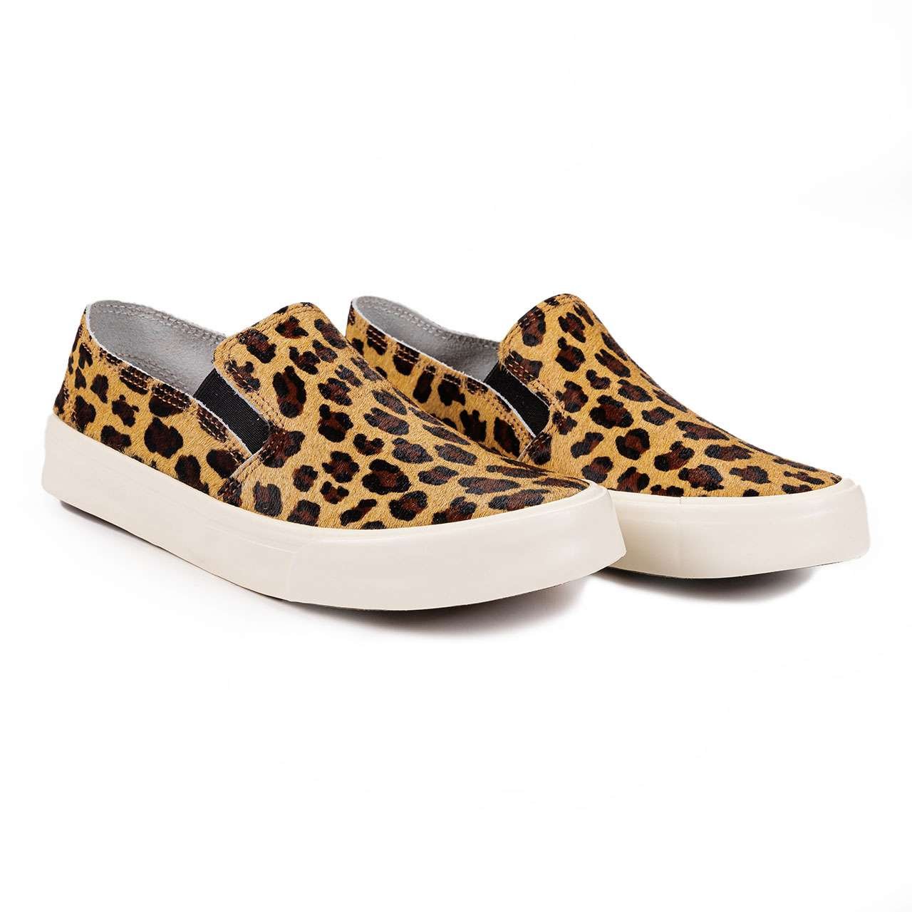 Tênis Colcci 002 Leather Onça Marrom 2
