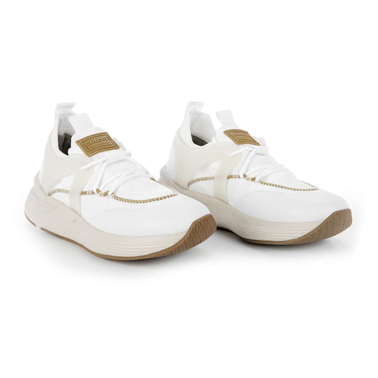 Tênis Colcci Inc Jogg Branco Marrom F Branco/Marrom 2