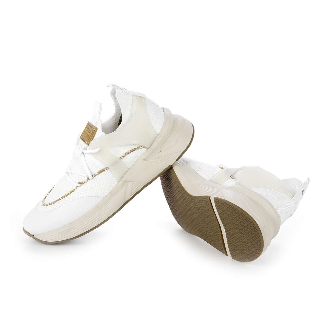 Tênis Colcci Inc Jogg Branco Marrom F Branco/Marrom 4