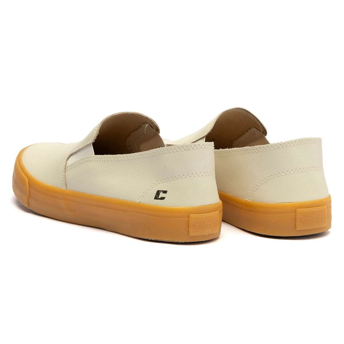 Tênis Colcci 002 Leather Off White Bege 3