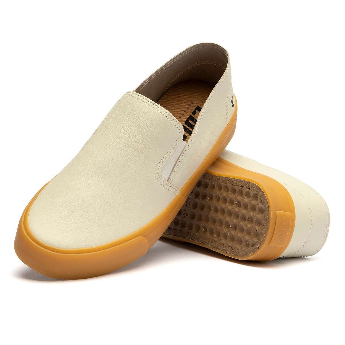 Tênis Colcci 002 Leather Off White Bege 4