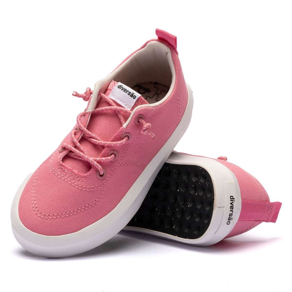 Tênis Diversão Kids Gui Chiclete Rosa 4