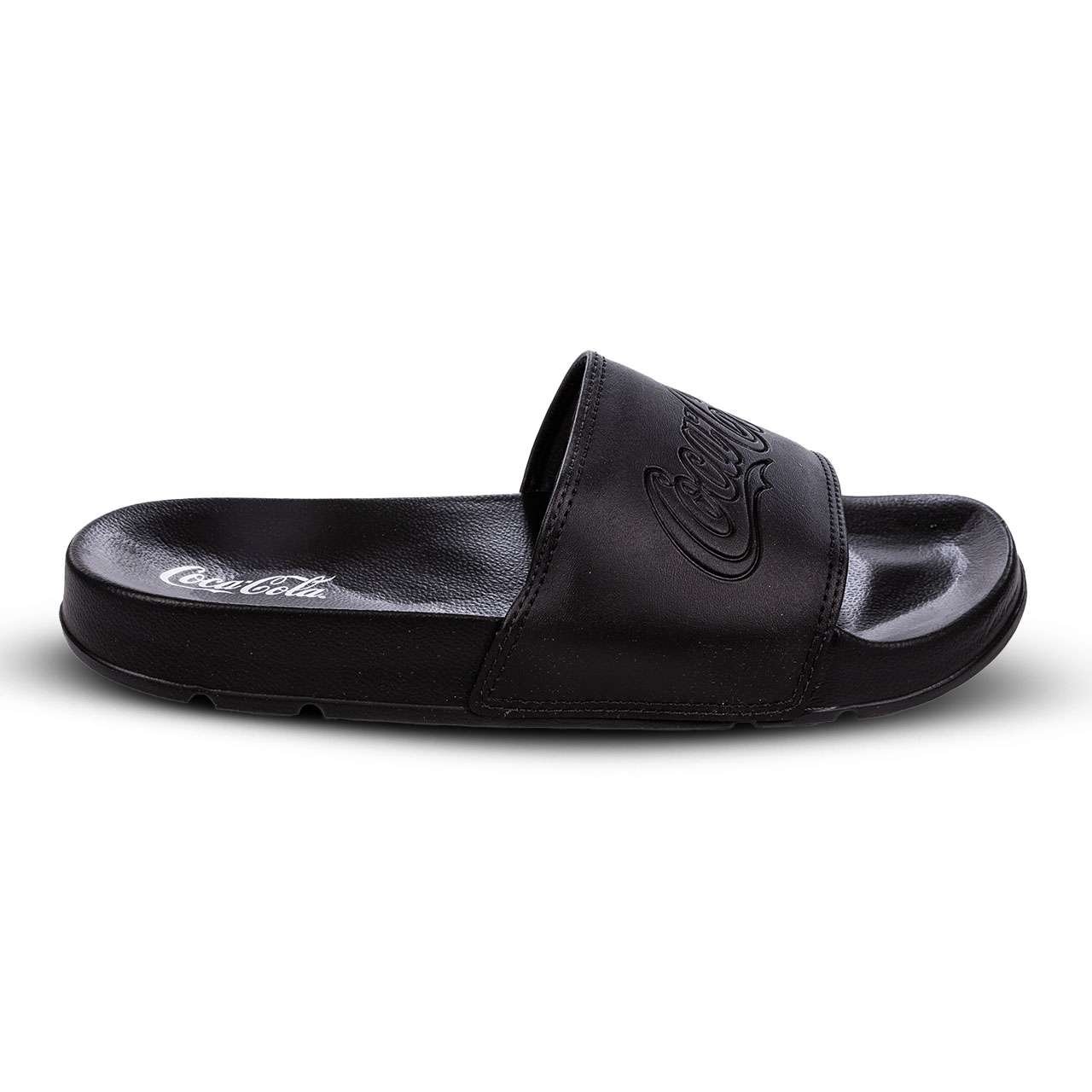 Chinelo Slide Coca-Cola Shoes Groove Preto Preto 8