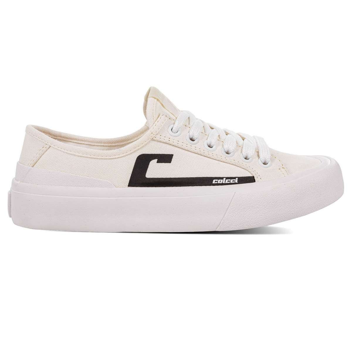 Tênis Colcci C/0007 Cool Canvas Branco Branco 1