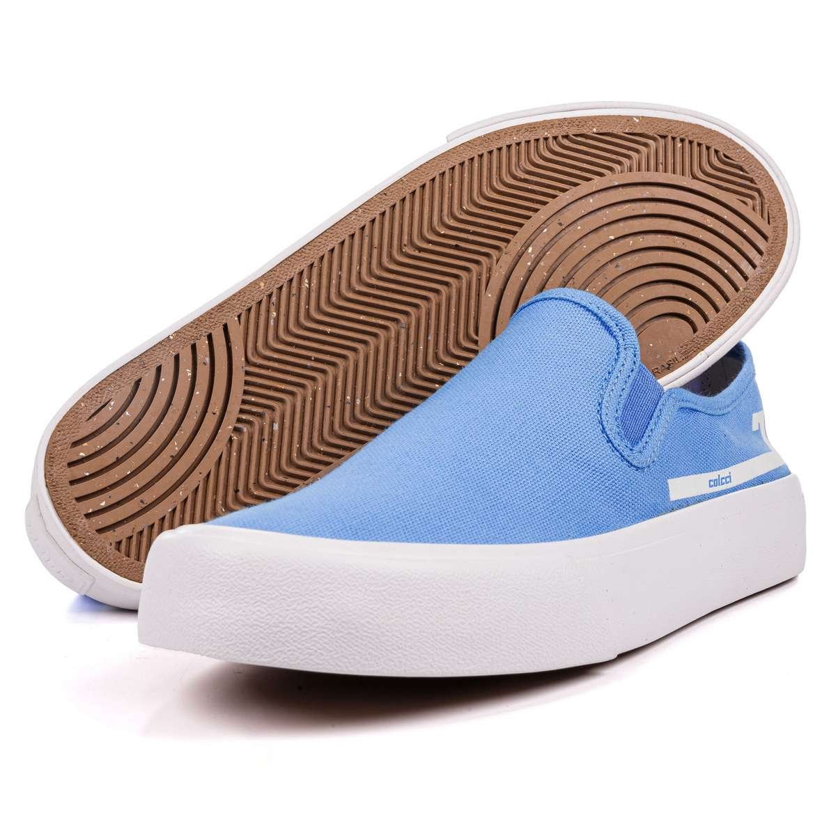 Tênis Colcci C/0008 Cool Canvas Azul Azul 4