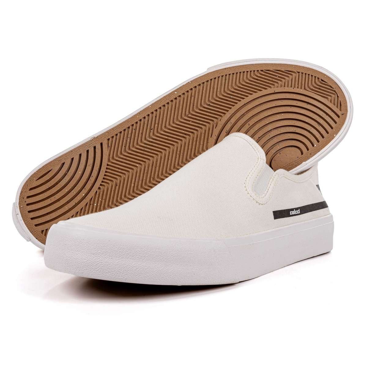 Tênis Colcci C/0008 Cool Canvas Branco Branco 4
