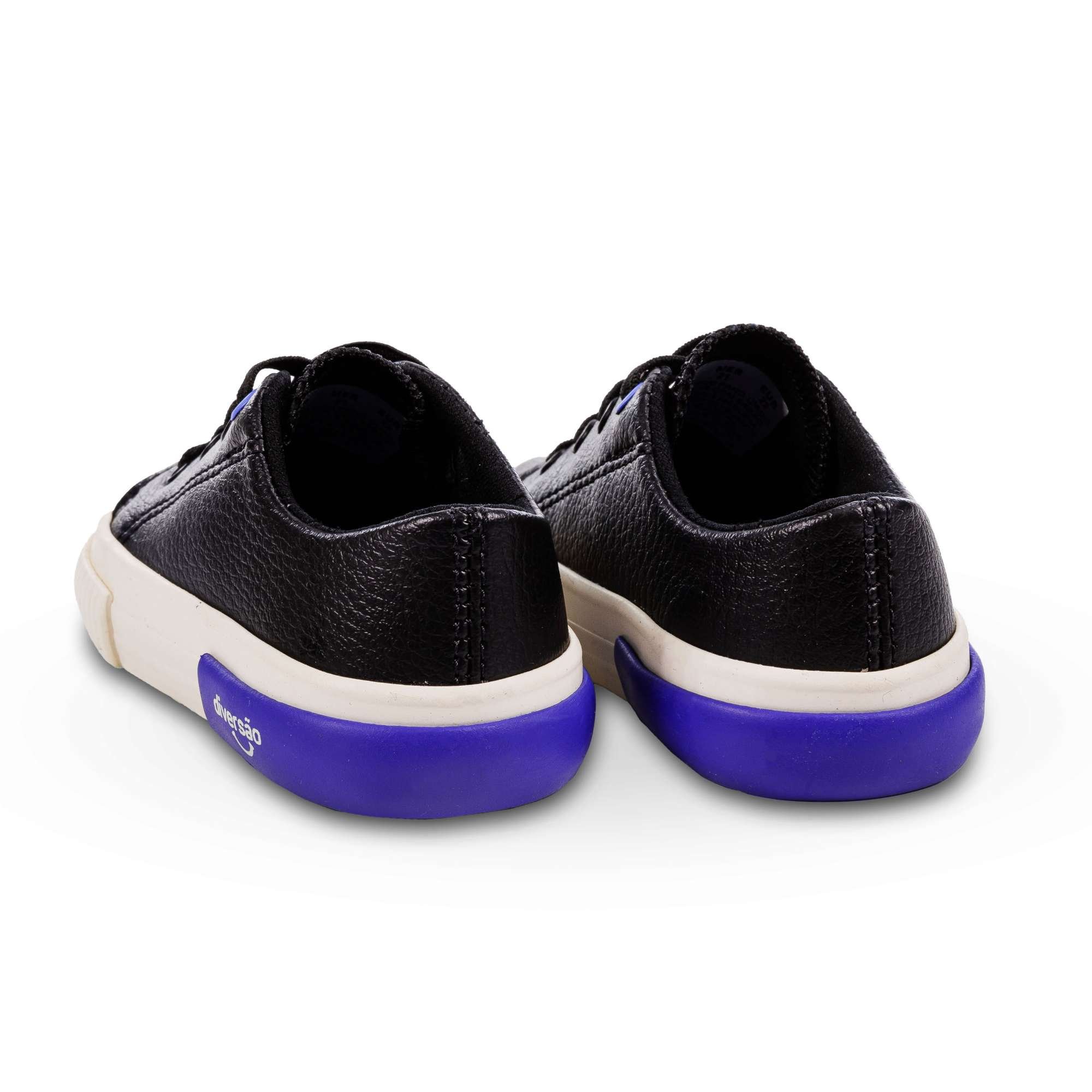 Tênis Infantil Diversão Baby Casey Preto Preto 3