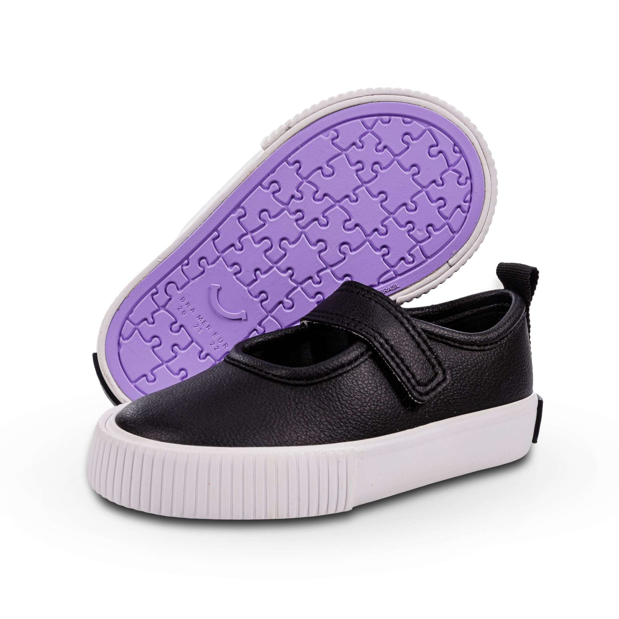 Tênis Diversão Baby Liz Preto Preto 4