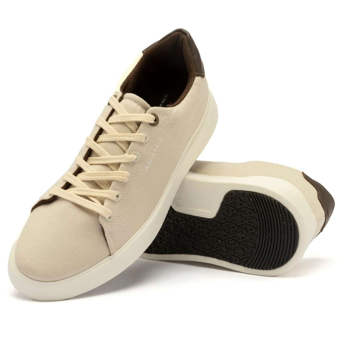 Tênis Aramis Journey Classic Bege Bege 4