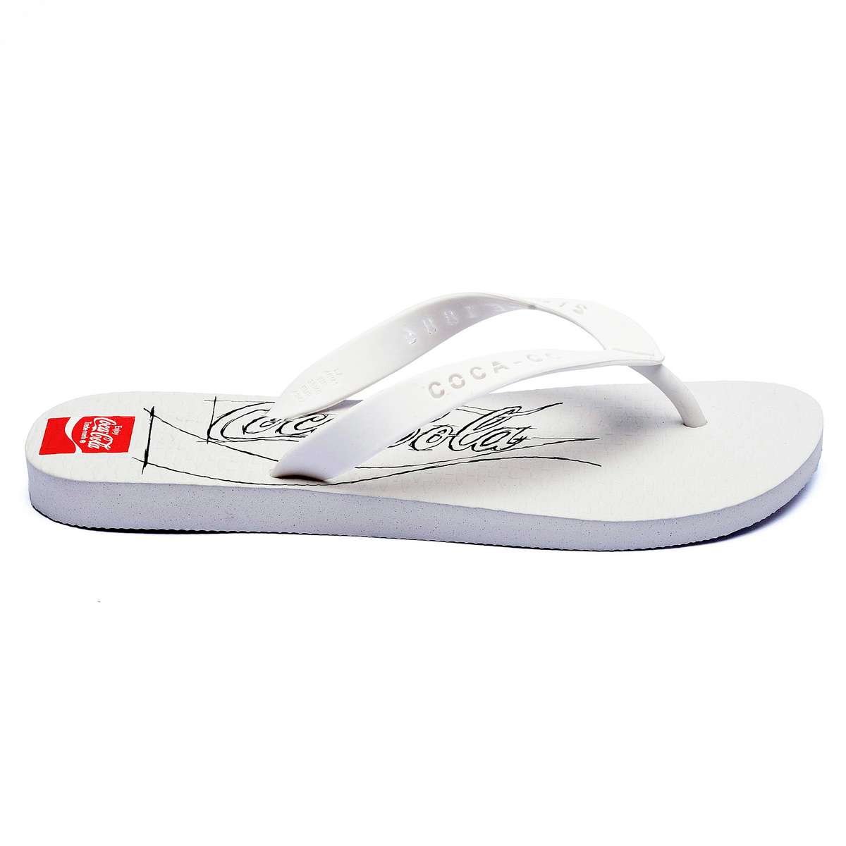 Chinelo Coca-Cola Belfast Branco Branco 2