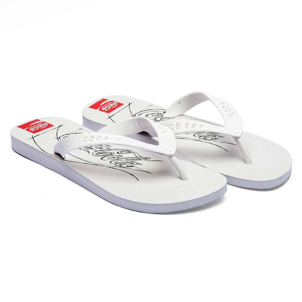 Chinelo Coca-Cola Belfast Branco Branco 3