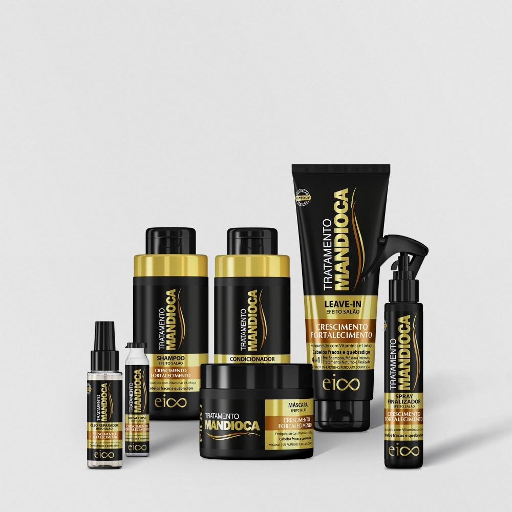 Tratamento Kit Completo 7 Produtos - Mandioca