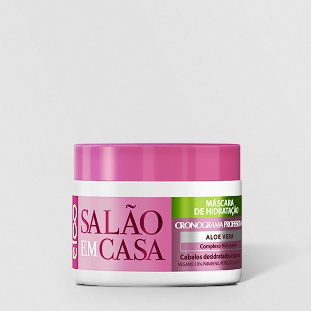 Salão em Casa Máscara Hidratação - Cronograma Profissional
