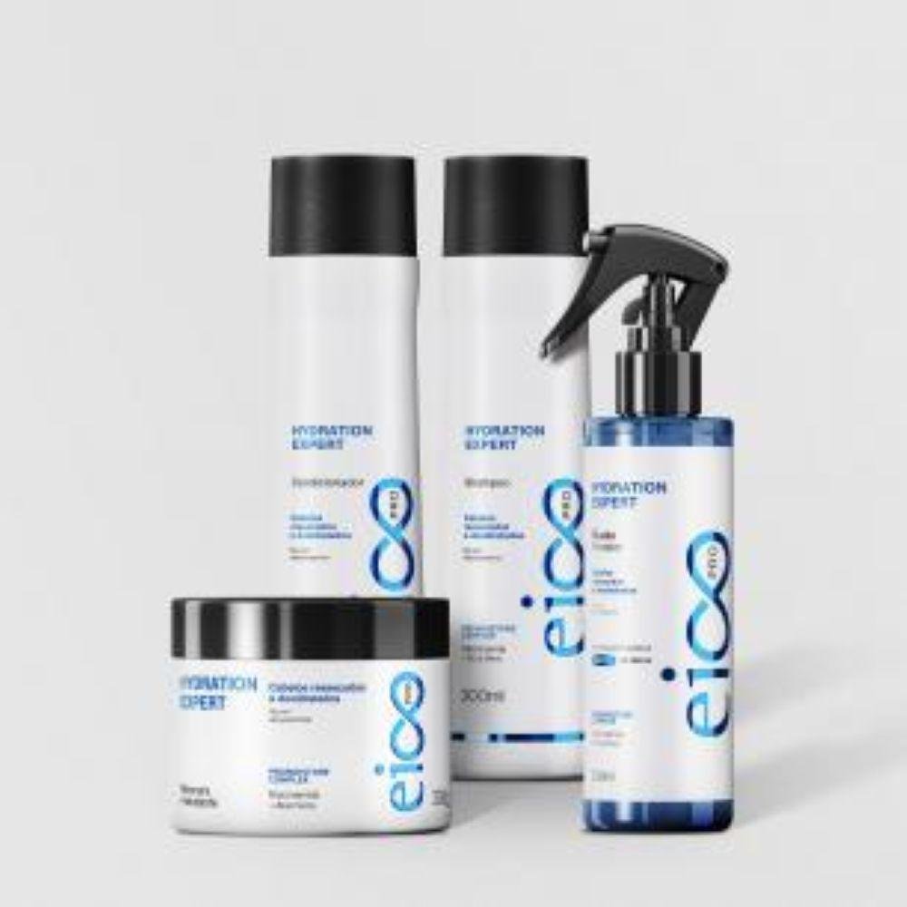 Kit Hidratação 4 Produtos Hydration Expert - Eico Pro