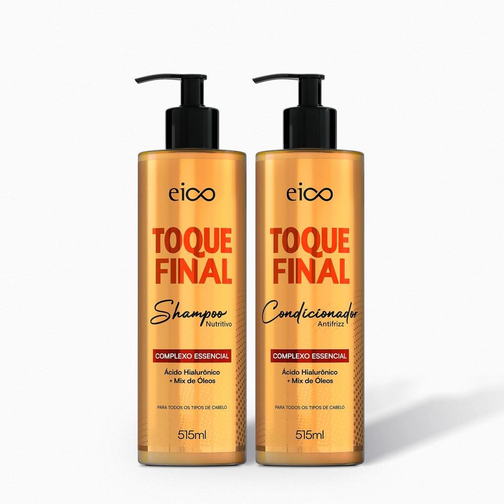 Eico Kit Toque Final Shampoo 515ml e Condicionador  515ml