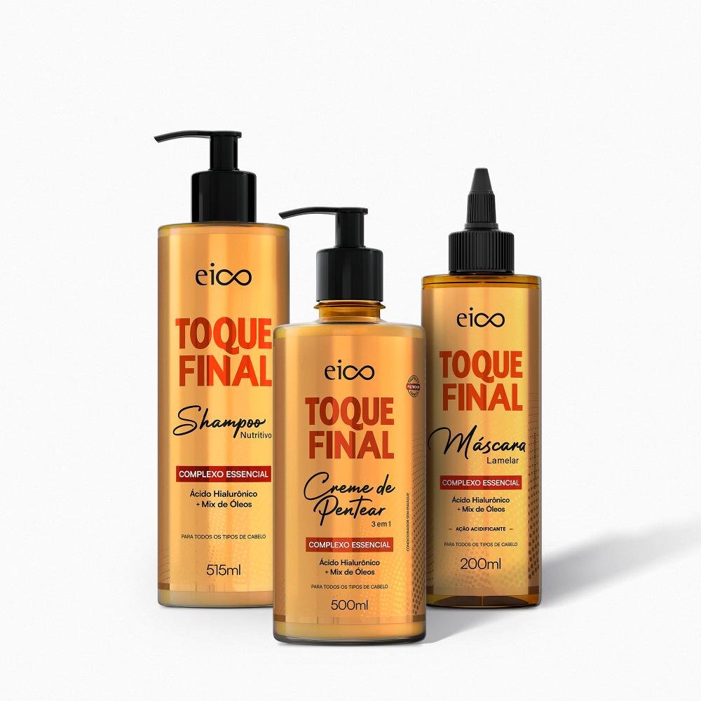 Kit Trio Toque Final Máscara Líquida - Eico