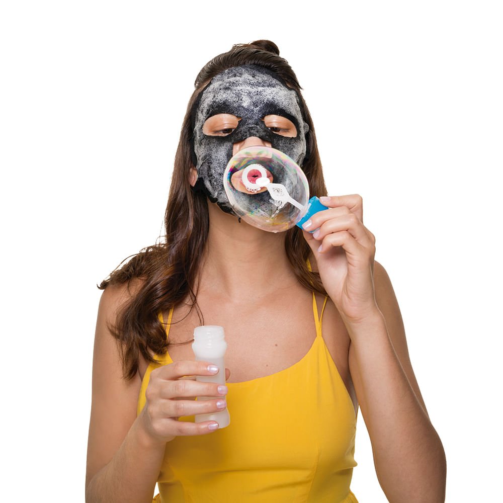 Kit Com 2 Máscaras Faciais Detox Borbulhante Ricca ÚNICO 2