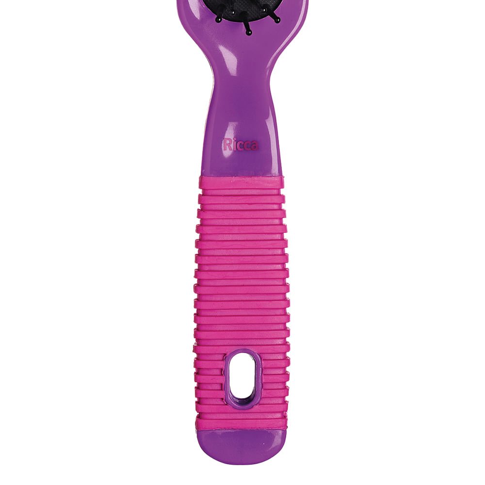 Escova Reta Pink & Purple Ricca ÚNICO 3