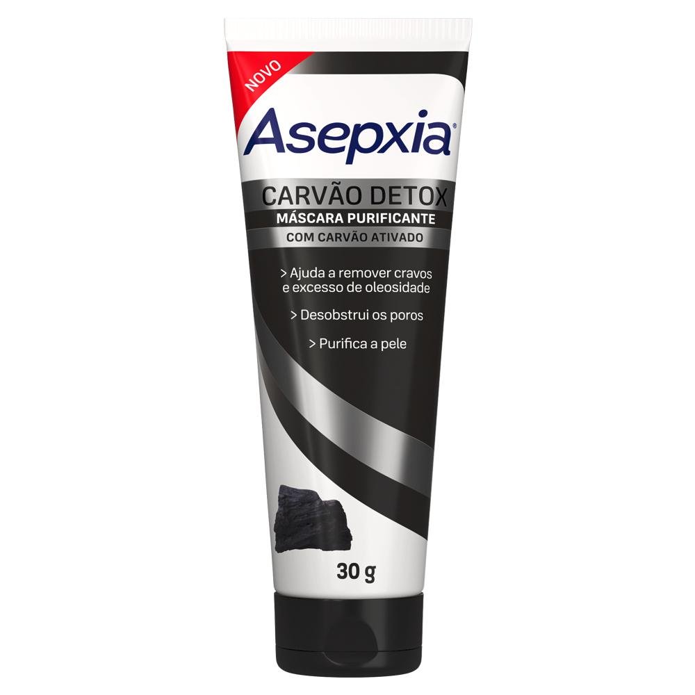 Asepxia Máscara Peel off Carvão Detox ÚNICO 4