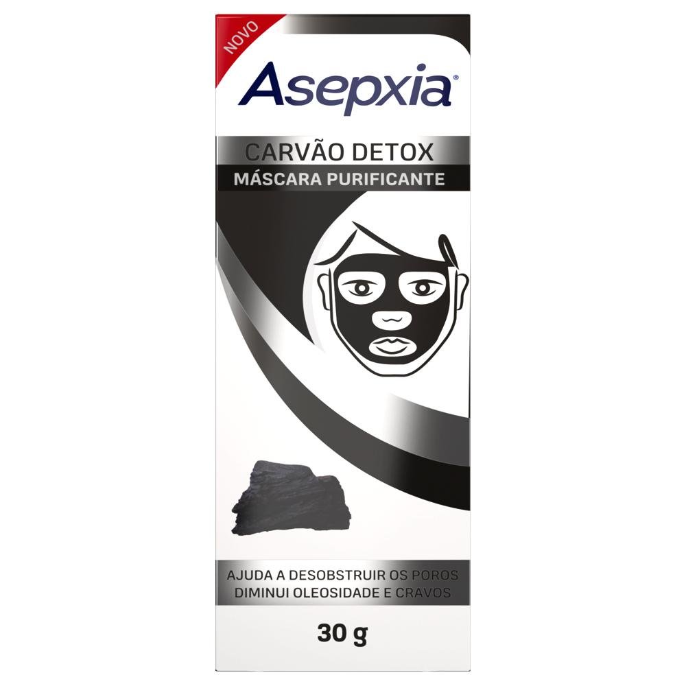Asepxia Máscara Peel off Carvão Detox ÚNICO 5
