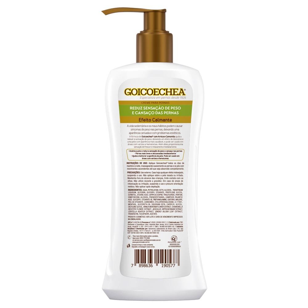 Goicoechea Creme para pernas Arnica e camomila 350g 350g 3