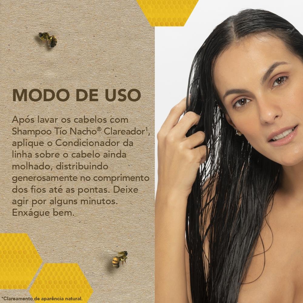 Tio Nacho Condicionador Clareador 200 ml +Tio Nacho Shampoo Engrossador 200 ml 200ml 5