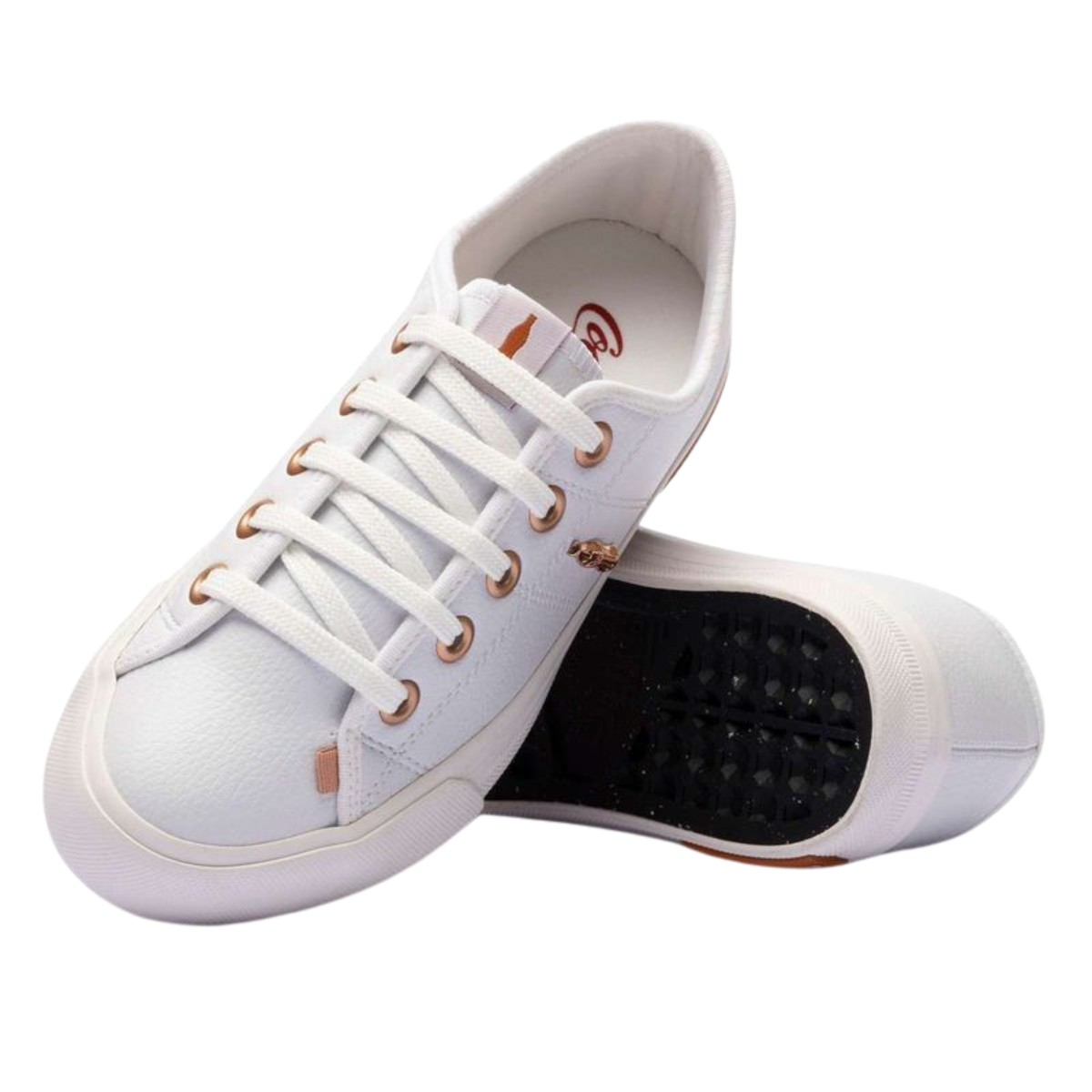 Tênis Coca Cola Miami Metalic Feminino Branco Branco 4