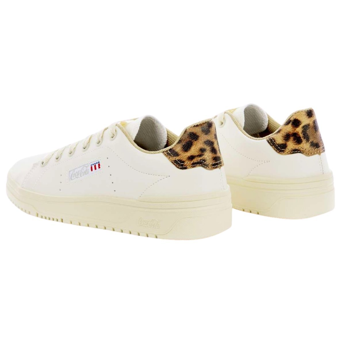 Tênis Coca Cola March Maverick Feminino Branco Branco 3