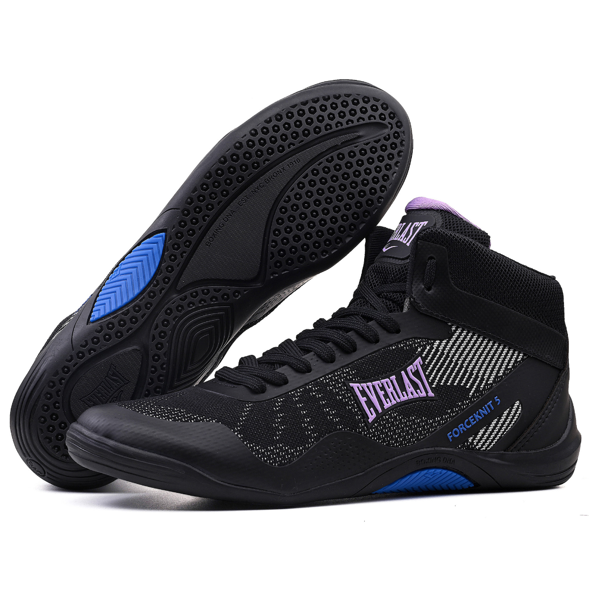 Tênis Everlast Forceknit 5 Feminino Preto Preto 4