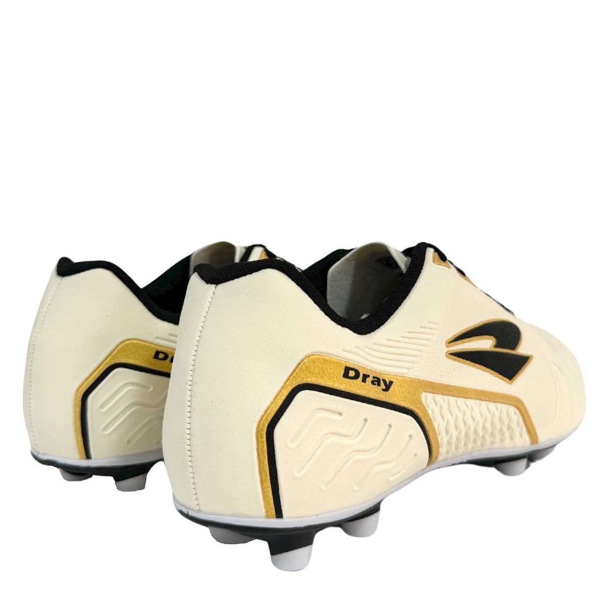 Chuteira Dray Topfly Campo Creme Bege 3