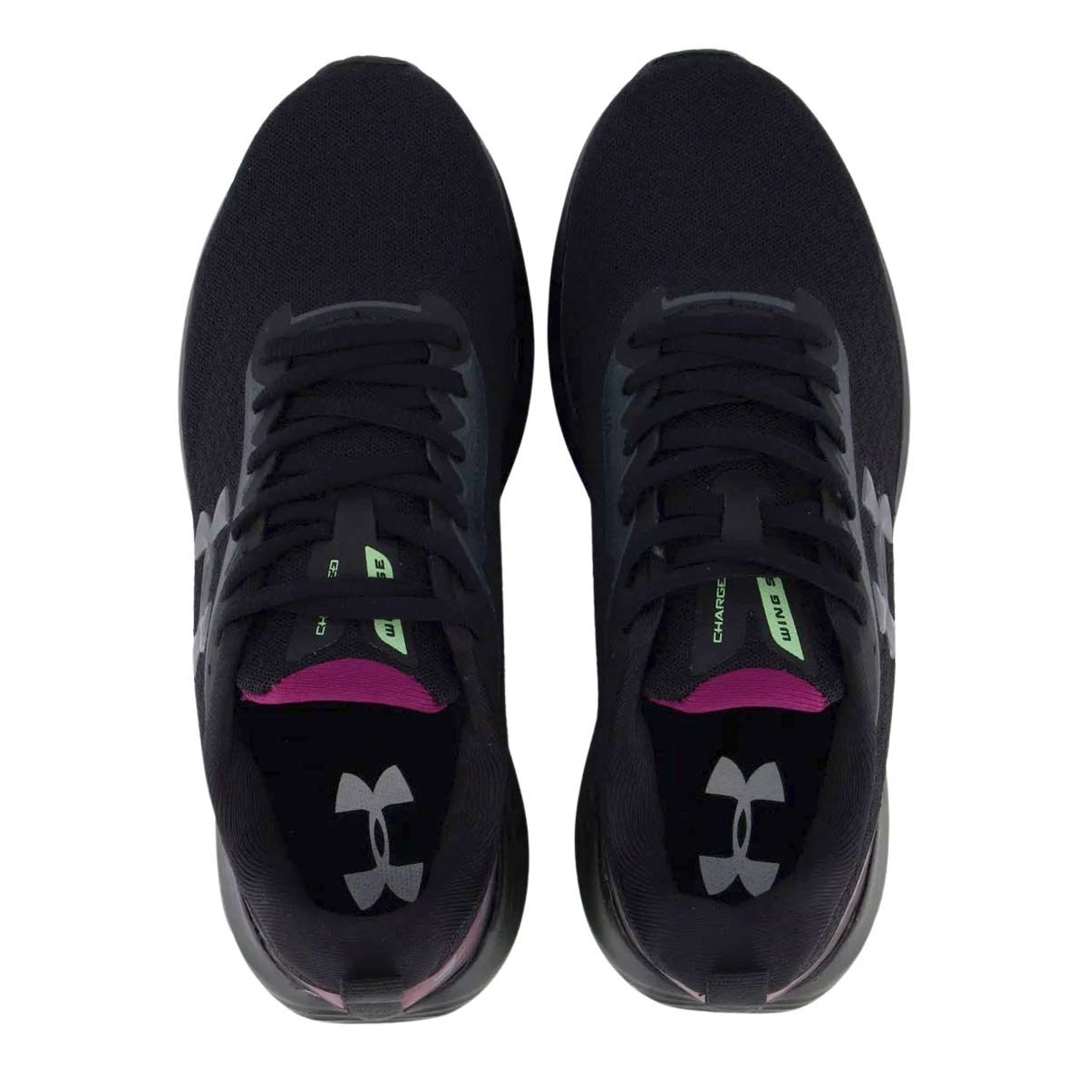 Tênis Under Armour Charged Wing Se Preto Preto 4