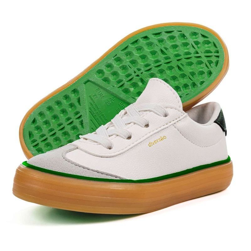 Tênis Diversão Jo Infantil Branco/Preto Branco 3
