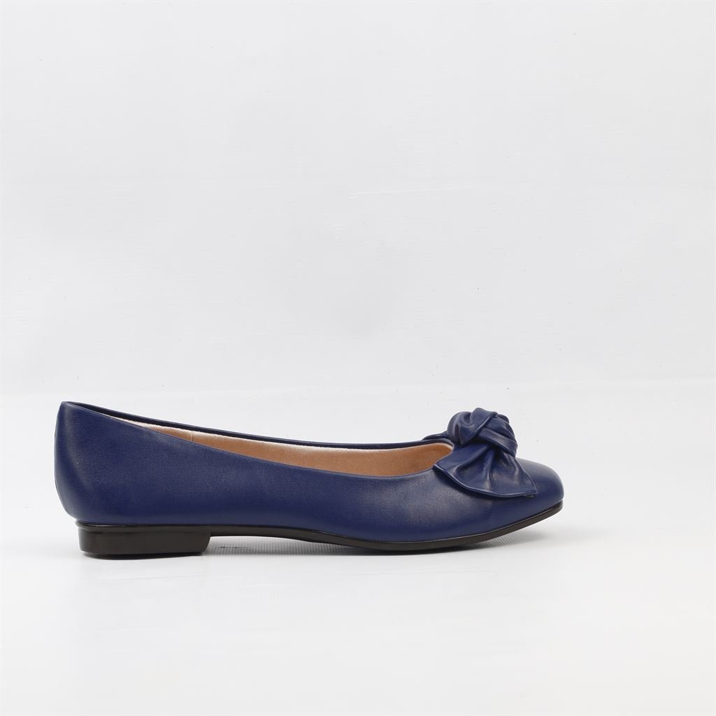 Sapatilha Bico Redondo Laço Azul 5