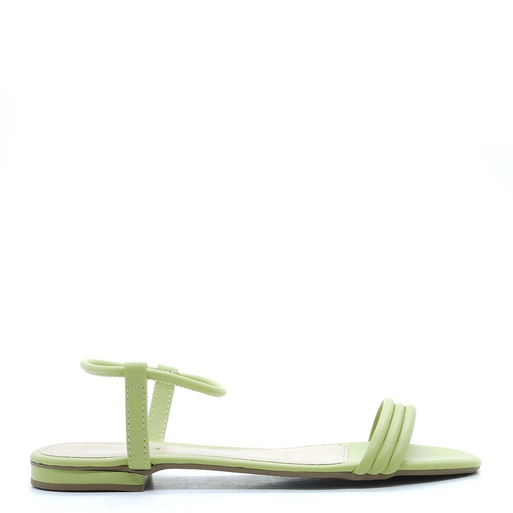Rasteira Sandália Delicada Verde 2
