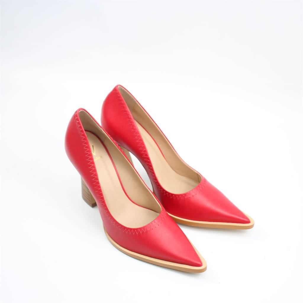 Scarpin Salto Bloco Preto 8