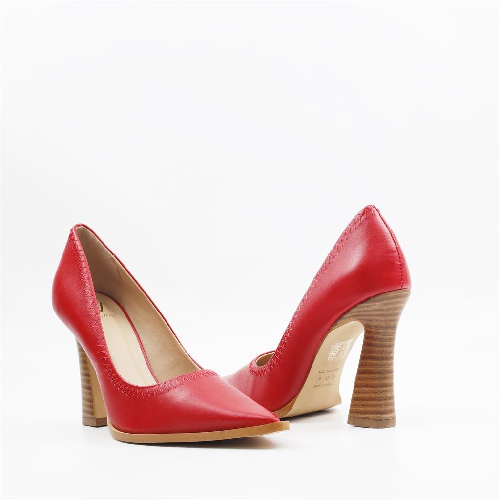 Scarpin Salto Bloco Preto 10