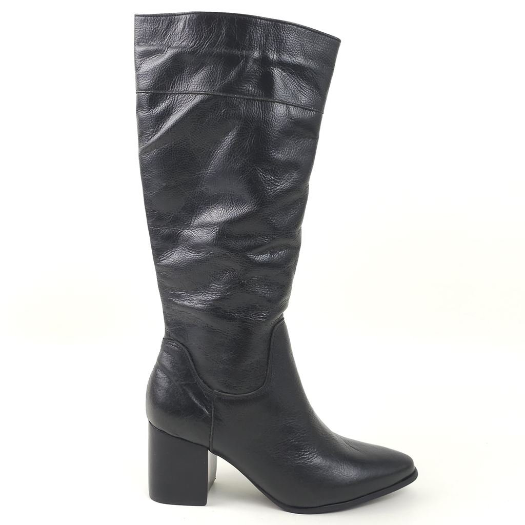 Bota Montaria Salto Bloco Preto 2