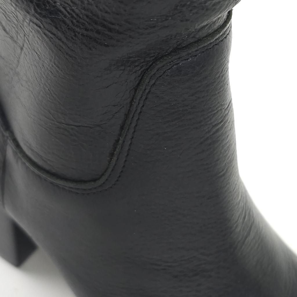Bota Montaria Salto Bloco Preto 3