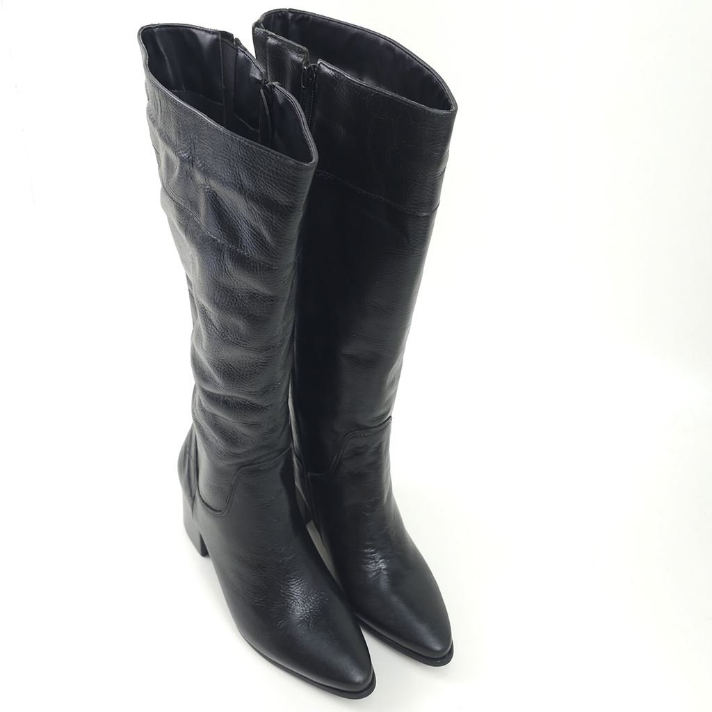Bota Montaria Salto Bloco Preto 4