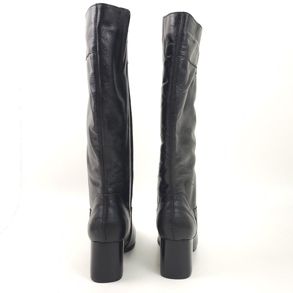Bota Montaria Salto Bloco Preto 5