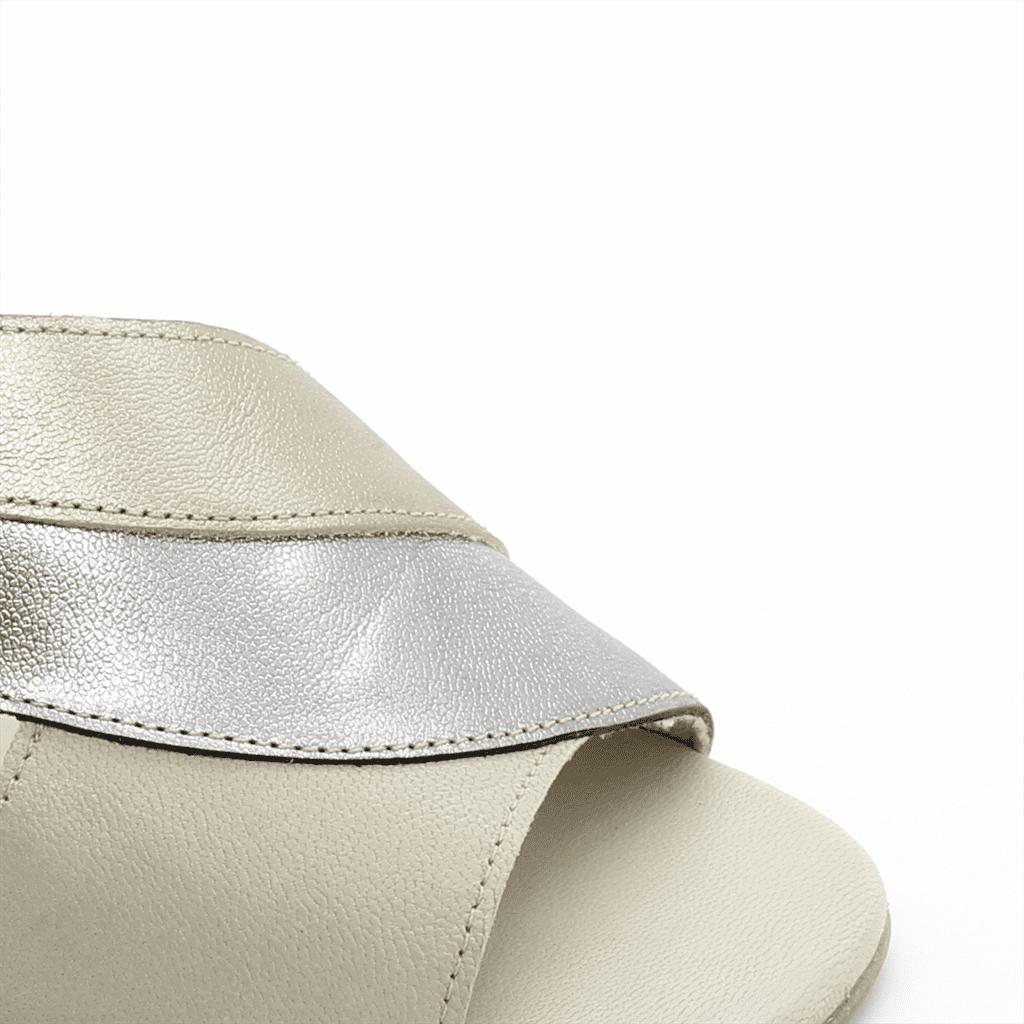 Rasteira Sandália Couro Bege 5