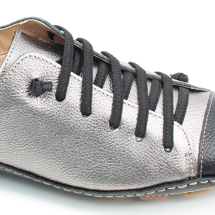 Tênis Flat Metalizado Floter Cinza 4