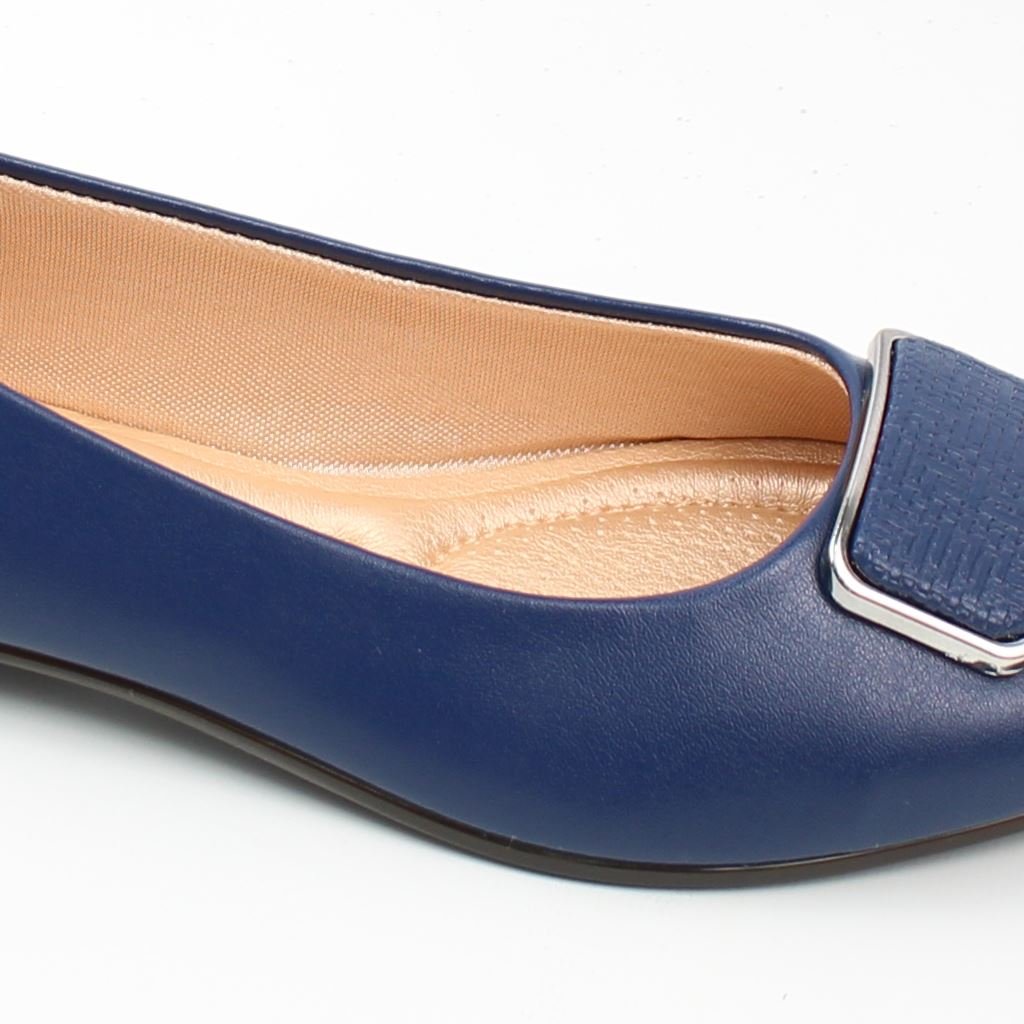 Sapatilha Fivela Conforto Azul 3