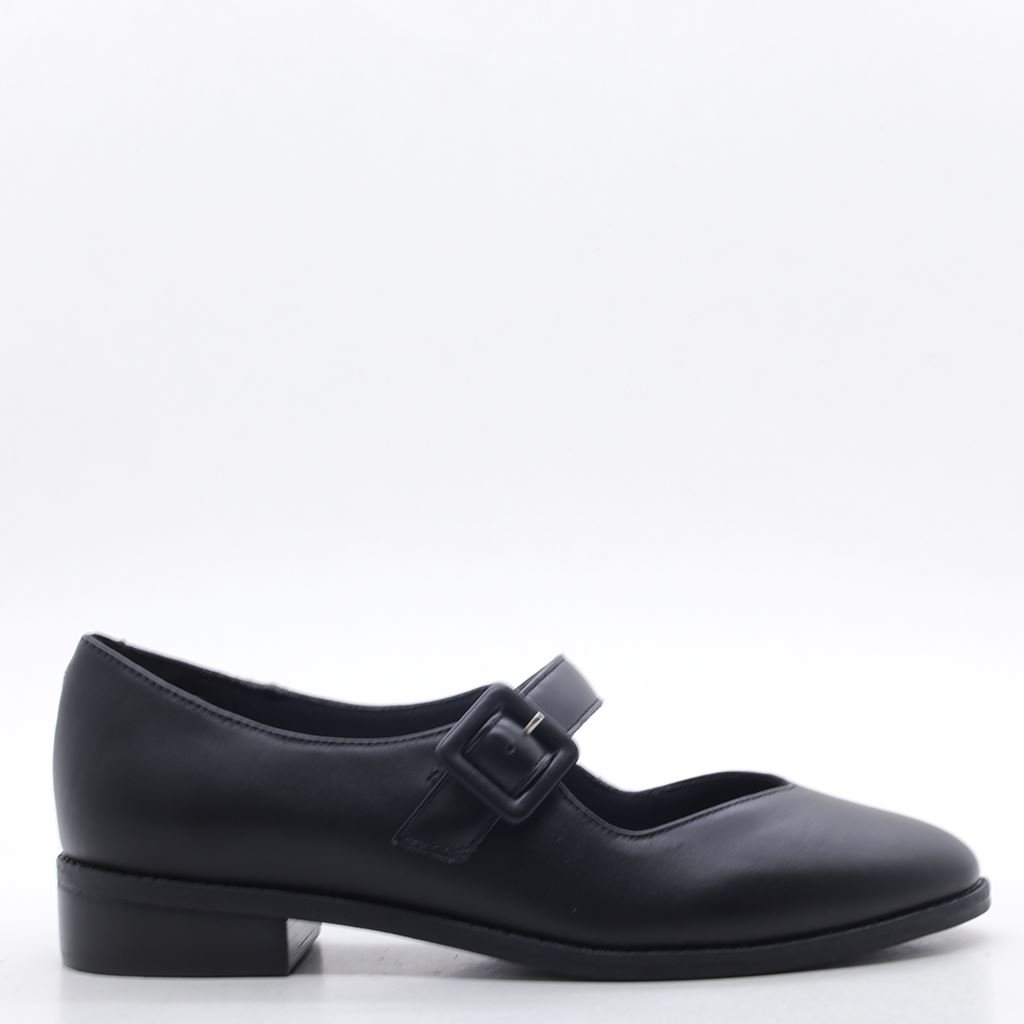 Sapato Boneca Salto Bloco Preto 4