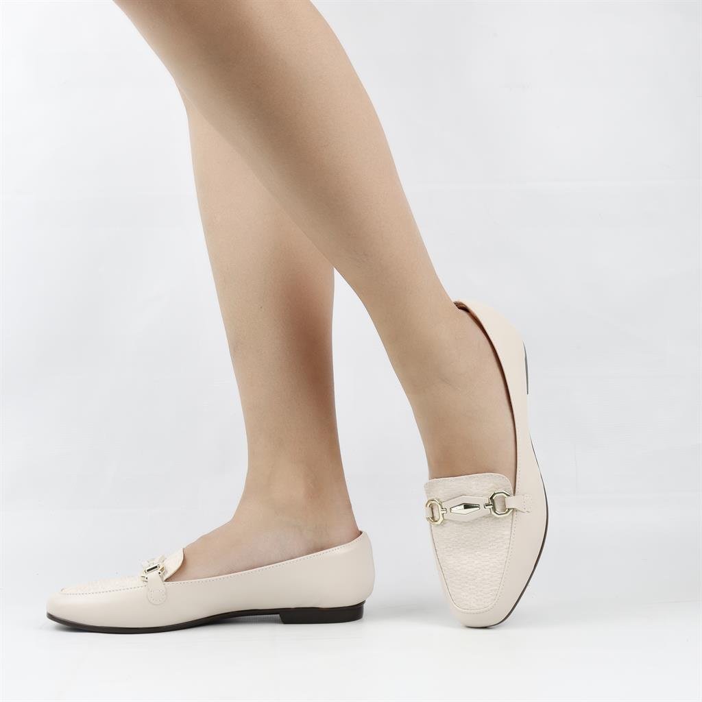 Sapatilha Mocassim Branco 1