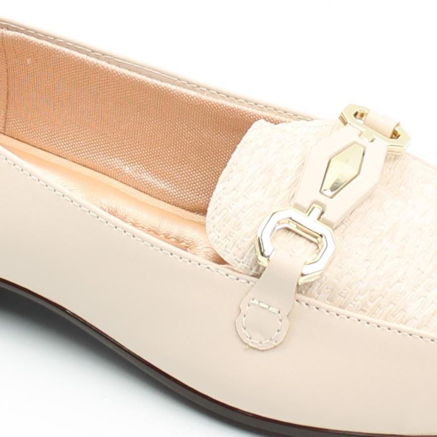 Sapatilha Mocassim Branco 3
