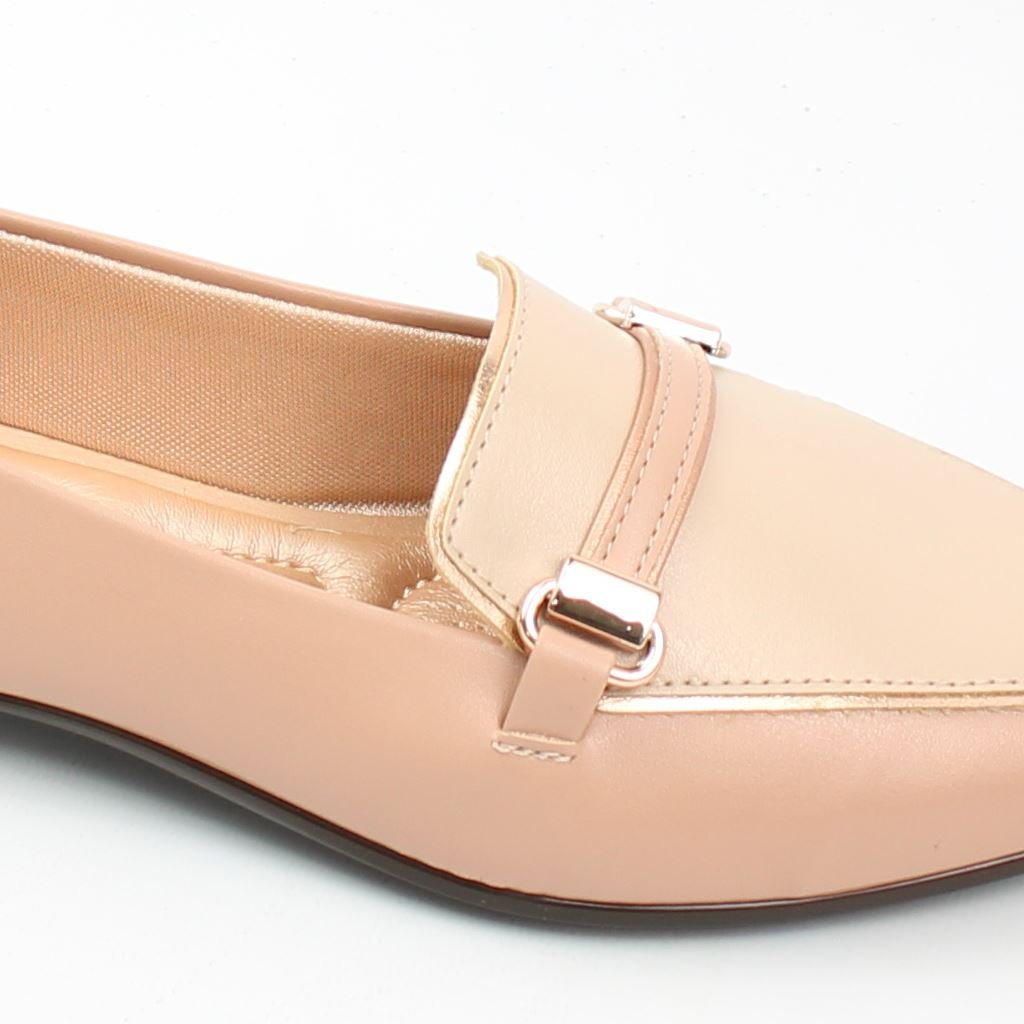 Sapatilha Mocassim Detalhe Bege 3