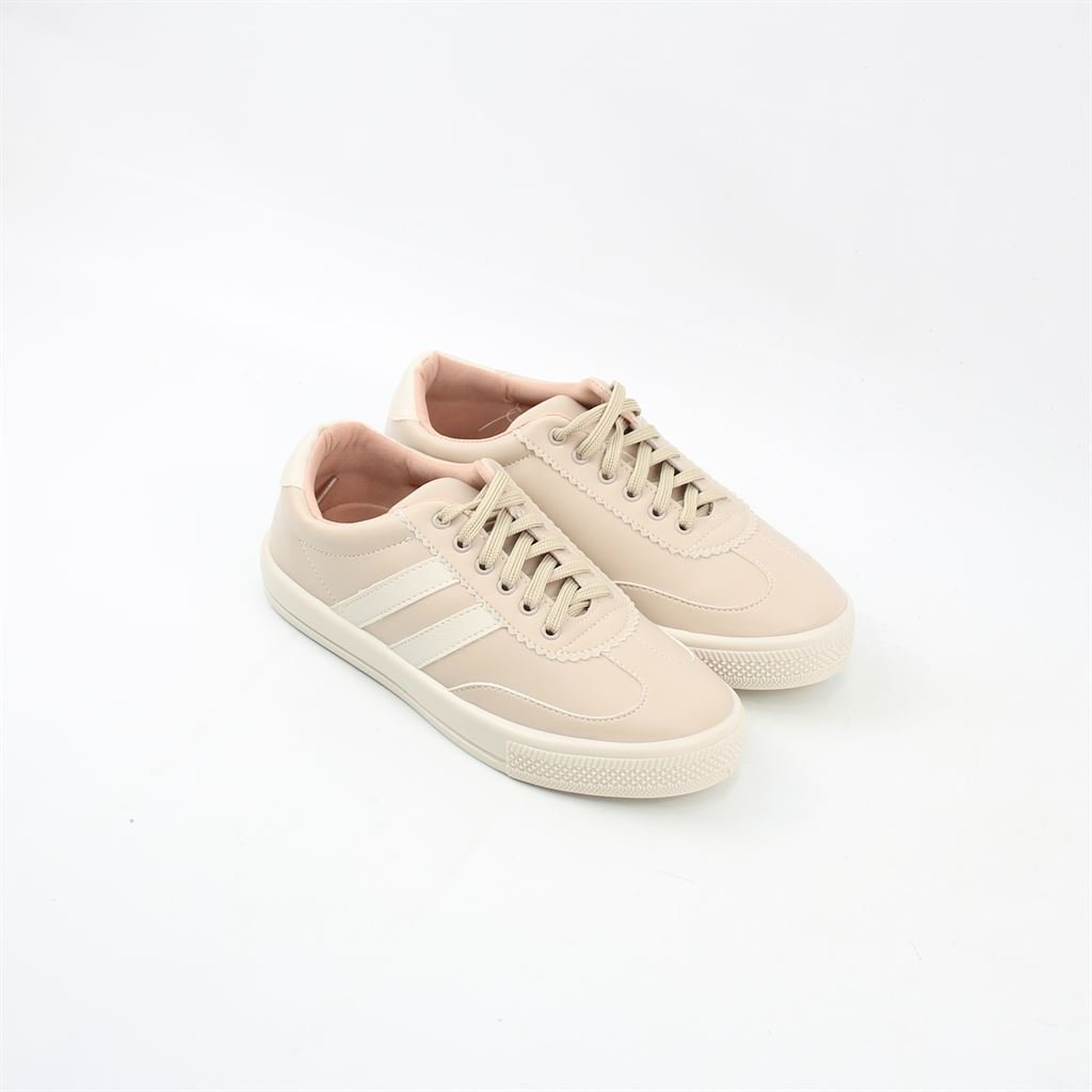 Tênis Flat Conforto Bege 3