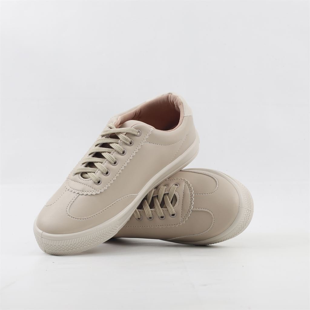 Tênis Flat Conforto Bege 5