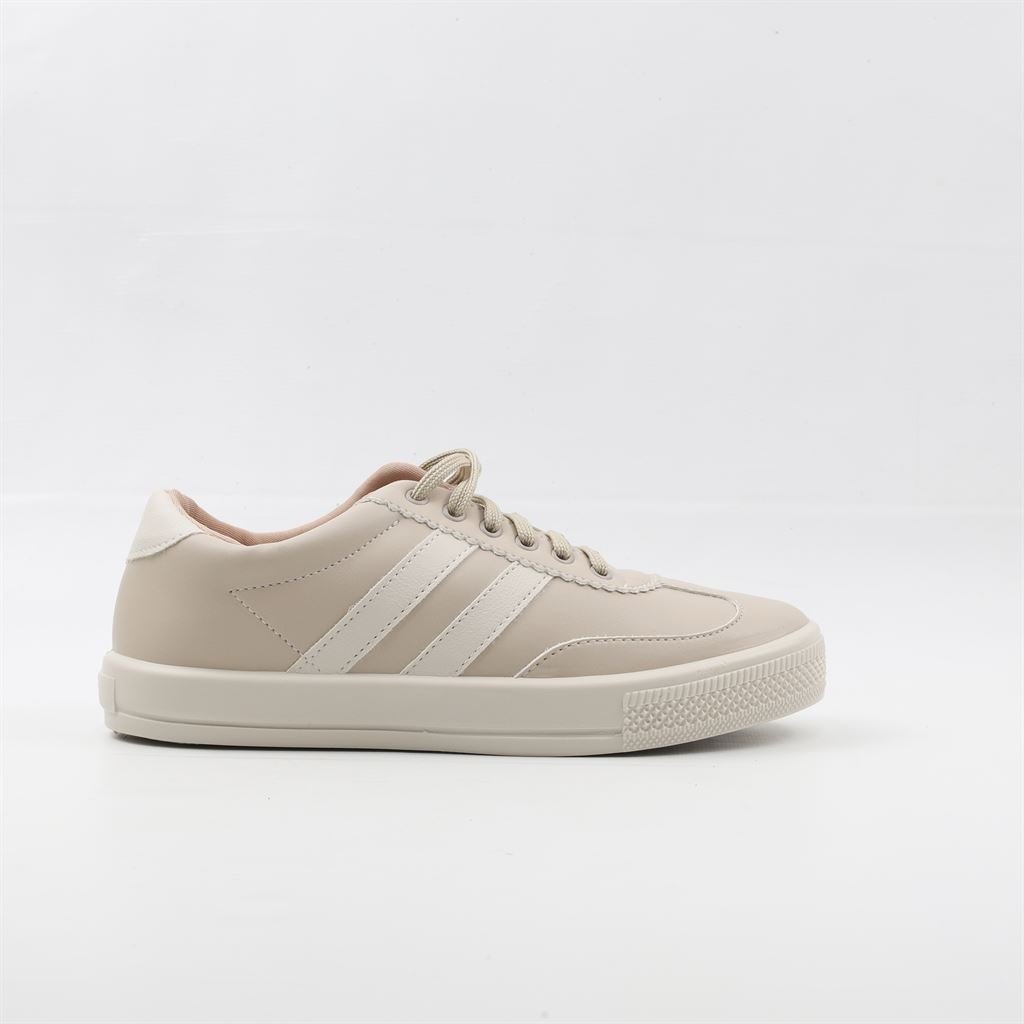 Tênis Flat Conforto Bege 2